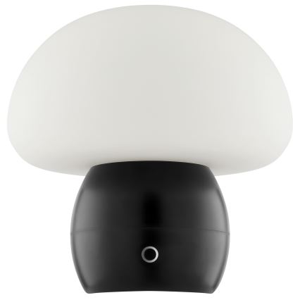 Brilliant - LED stmievateľná nabíjateľná dotyková stolná lampa DUPIS LED/2W/5V 2700K 1800 mAh čierna