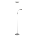 Brilliant - LED stmievateľná stojacia lampa ROSANNA 2xLED/13W/230V matný chróm