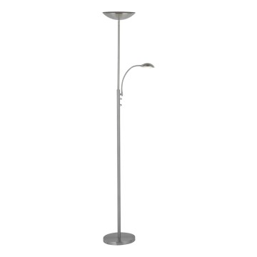 Brilliant - LED stmievateľná stojacia lampa ROSANNA 2xLED/13W/230V matný chróm