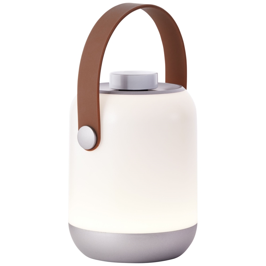 Brilliant - LED Stmievateľná vonkajšia stolná lampa GEMMA LED/1,9W/5V 1800 mAh IP44 biela
