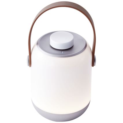 Brilliant - LED Stmievateľná vonkajšia stolná lampa GEMMA LED/1,9W/5V 1800 mAh IP44 biela