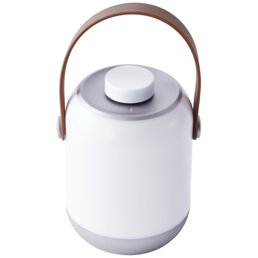 Brilliant - LED Stmievateľná vonkajšia stolná lampa GEMMA LED/1,9W/5V 1800 mAh IP44 biela