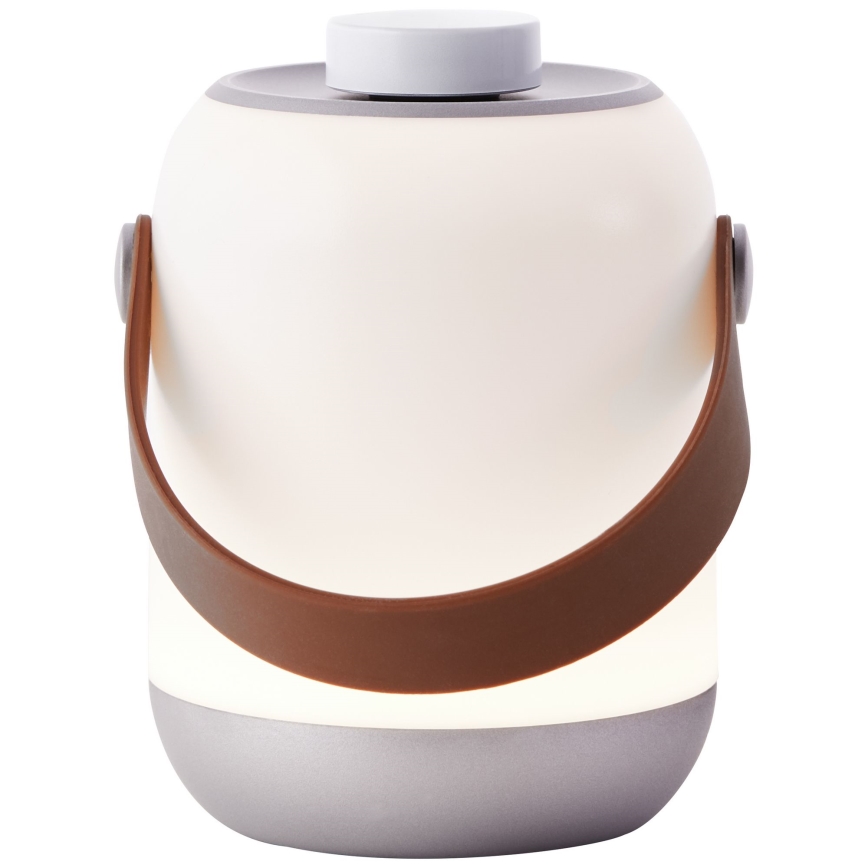 Brilliant - LED Stmievateľná vonkajšia stolná lampa GEMMA LED/1,9W/5V 1800 mAh IP44 biela