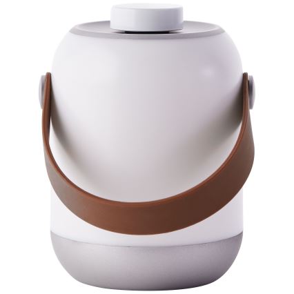 Brilliant - LED Stmievateľná vonkajšia stolná lampa GEMMA LED/1,9W/5V 1800 mAh IP44 biela
