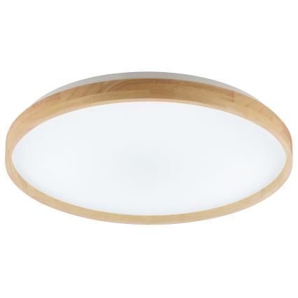 Brilliant - LED stmievateľné stropné svietidlo ALSON LED/21W/230V 3000-6500K pr. 49,5 cm kaučukovník + diaľkové ovládanie