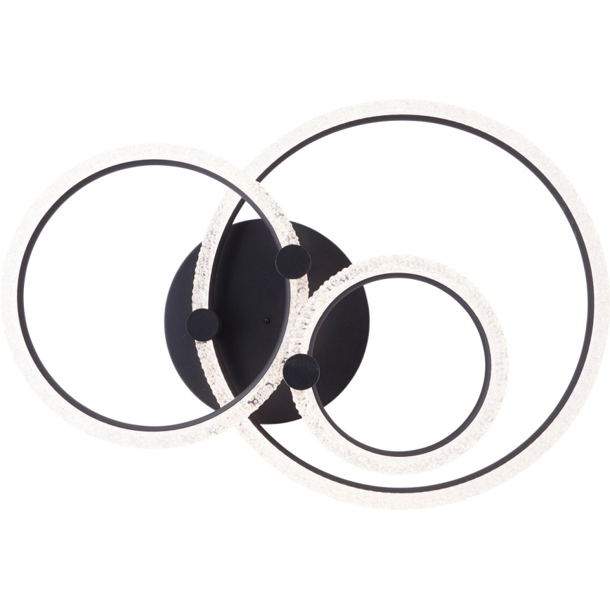 Brilliant - LED Stmievateľné stropné svietidlo AYDIN LED/34W/230V 3000-6500K čierne + diaľkové ovládanie