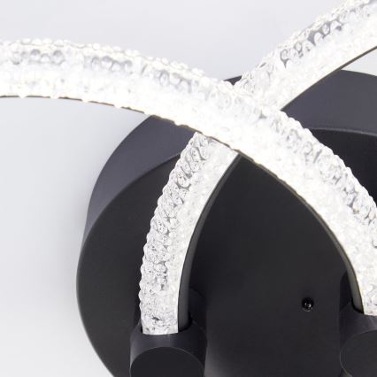 Brilliant - LED Stmievateľné stropné svietidlo AYDIN LED/34W/230V 3000-6500K čierne + diaľkové ovládanie