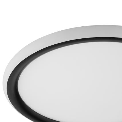 Brilliant - LED stmievateľné stropné svietidlo CARLOZ LED/16W/230V priemer 30 cm biela/čierna