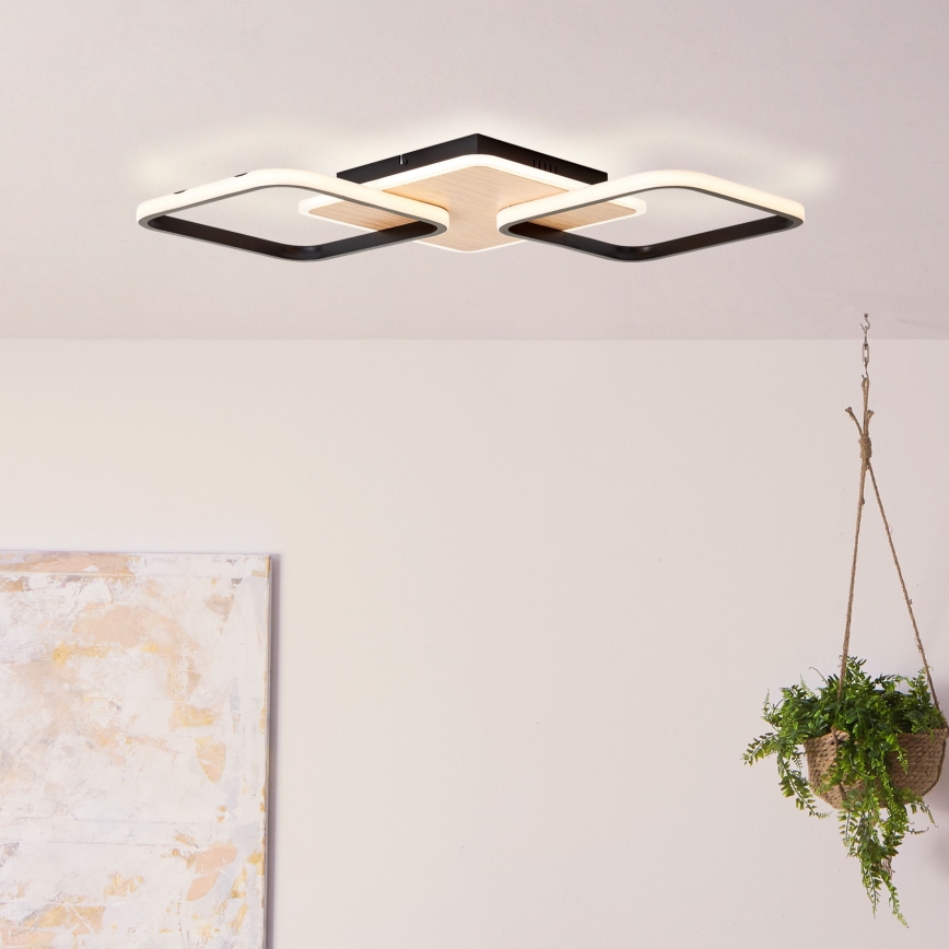 Brilliant - LED Stmievateľné stropné svietidlo DENNET LED/40W/230V 3000K 62x62 cm