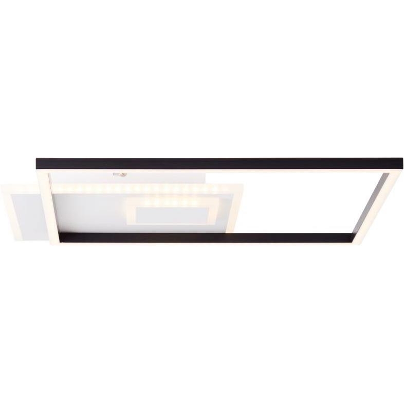 Brilliant - LED Stmievateľné stropné svietidlo IORGO LED/40W/230V 3000K 43,5x43,5 cm biela/čierna
