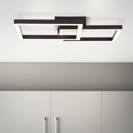 Brilliant - LED Stmievateľné stropné svietidlo KJORN LED/32W/230V 3000K čierna