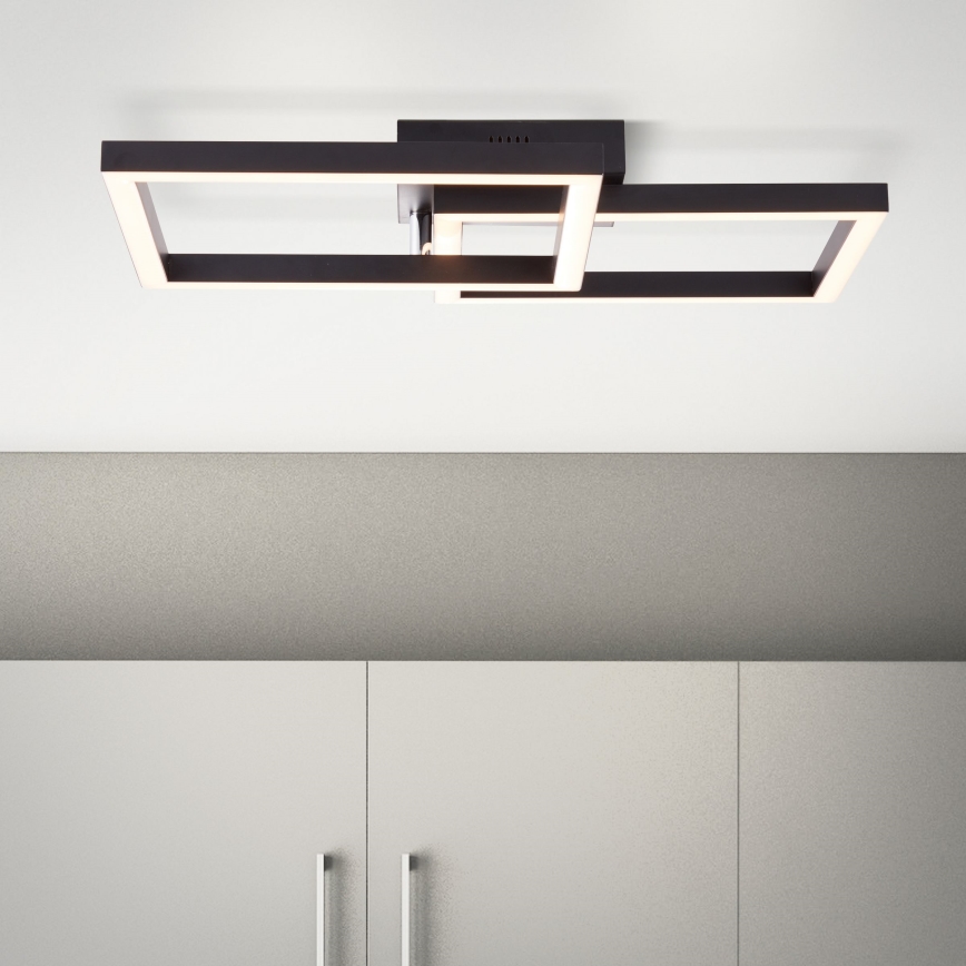 Brilliant - LED Stmievateľné stropné svietidlo KJORN LED/32W/230V 3000K čierna