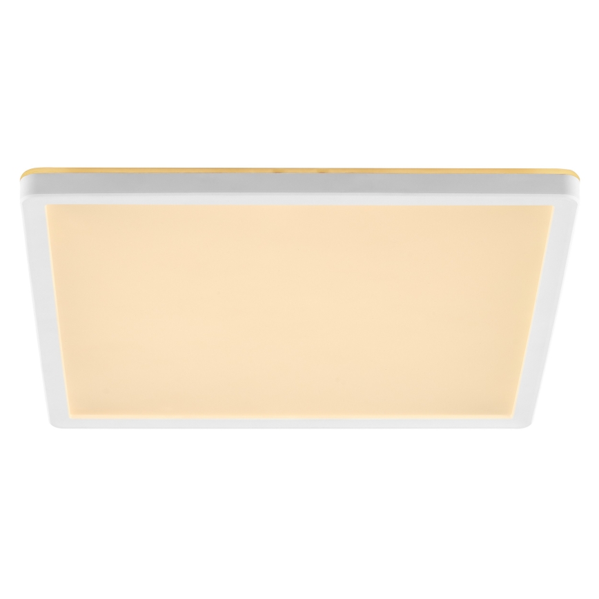 Brilliant - stmievateľné LED stropné svietidlo LUMARO LED/18W/230V 3000-6500K 29,3x29,3 cm biela + diaľkové ovládanie