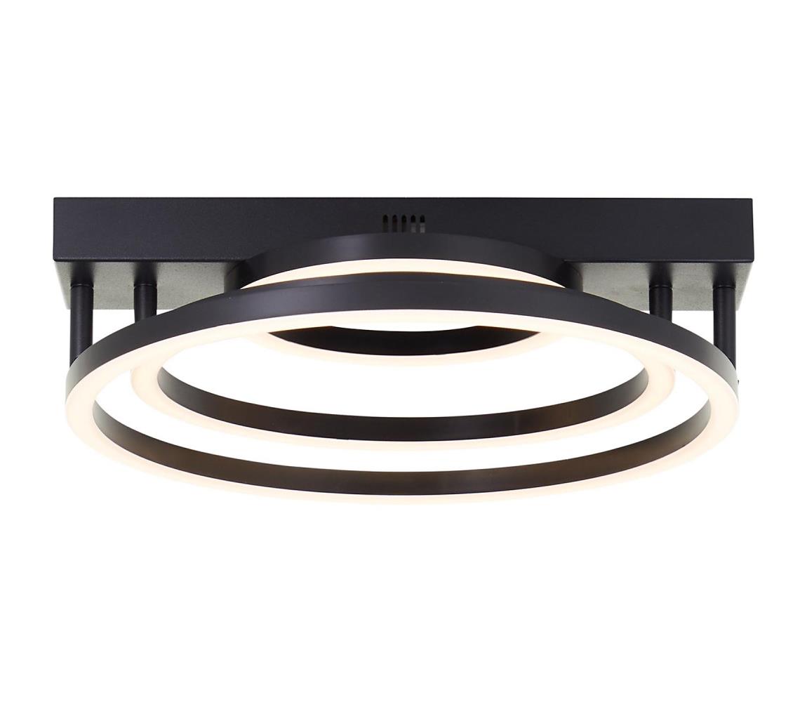 Brilliant - LED stmievateľné stropné svietidlo PEDLEY LED/36W/230V čierna G80750/06