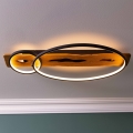 Brilliant - LED stmievateľné stropné svietidlo PIRUS LED/30W/230V 30x70 cm kaučukové drevo