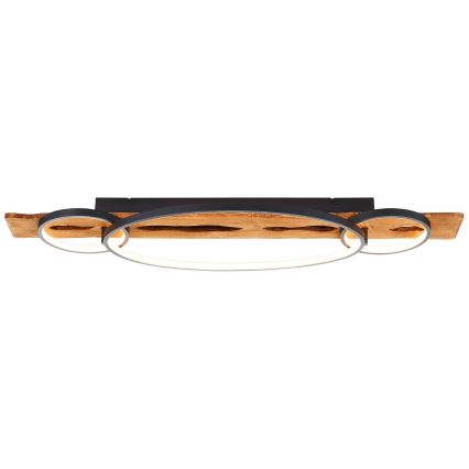 Brilliant - LED stmievateľné stropné svietidlo PIRUS LED/40W/230V 30x90 cm gumovník