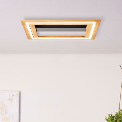 Brilliant - LED Stmievateľné stropné svietidlo RHEA LED/24W/230V 3000K 45x45 cm - FSC certifikované