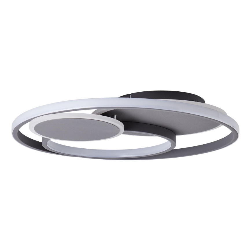 Brilliant - LED Stmievateľné stropné svietidlo RUNDA LED/50W/230V 3000-6500K čierna + diaľkové ovládanie