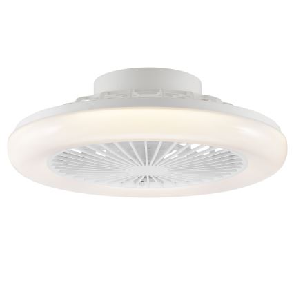 Brilliant - LED stmievateľné stropné svietidlo s ventilátorom MONTERO LED/20W/230V 2700-6500K pr. 42 cm biela + diaľkové ovládanie