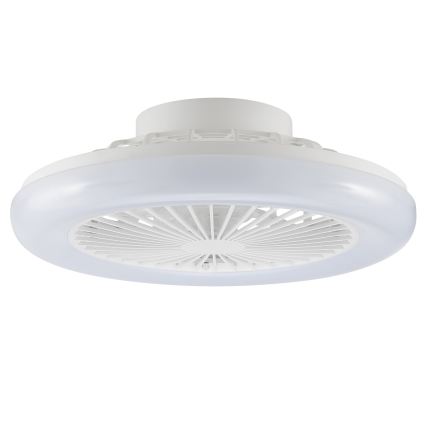 Brilliant - LED stmievateľné stropné svietidlo s ventilátorom MONTERO LED/20W/230V 2700-6500K pr. 42 cm biela + diaľkové ovládanie