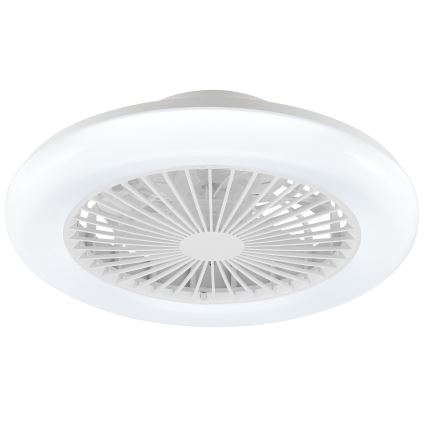 Brilliant - LED stmievateľné stropné svietidlo s ventilátorom MONTERO LED/20W/230V 2700-6500K pr. 42 cm biela + diaľkové ovládanie
