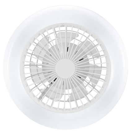 Brilliant - LED stmievateľné stropné svietidlo s ventilátorom MONTERO LED/20W/230V 2700-6500K pr. 42 cm biela + diaľkové ovládanie