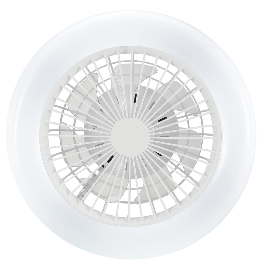 Brilliant - LED stmievateľné stropné svietidlo s ventilátorom MONTERO LED/20W/230V 2700-6500K pr. 42 cm biela + diaľkové ovládanie