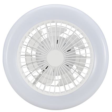 Brilliant - LED stmievateľné stropné svietidlo s ventilátorom MONTERO LED/20W/230V 2700-6500K pr. 42 cm biela + diaľkové ovládanie