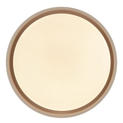 Brilliant - LED stmievateľné stropné svietidlo SANOZ LED/24W/230V 3000-6500K Ø 41 cm béžové + diaľkové ovládanie