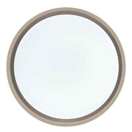 Brilliant - LED stmievateľné stropné svietidlo SANOZ LED/24W/230V 3000-6500K Ø 41 cm béžové + diaľkové ovládanie