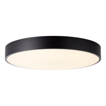 Brilliant - LED stmievateľné stropné svietidlo SLIMLINE LED/50W/230V 1800-6500K pr. 49 cm čierna + diaľkové ovládanie