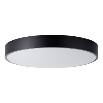 Brilliant - LED stmievateľné stropné svietidlo SLIMLINE LED/60W/230V 3000-6500K pr. 49 cm čierne + diaľkové ovládanie