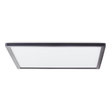 Brilliant - LED Stmievateľné stropné svietidlo SORELL LED/24/230V 3000-6500K 42x42 cm čierna + diaľkové ovládanie