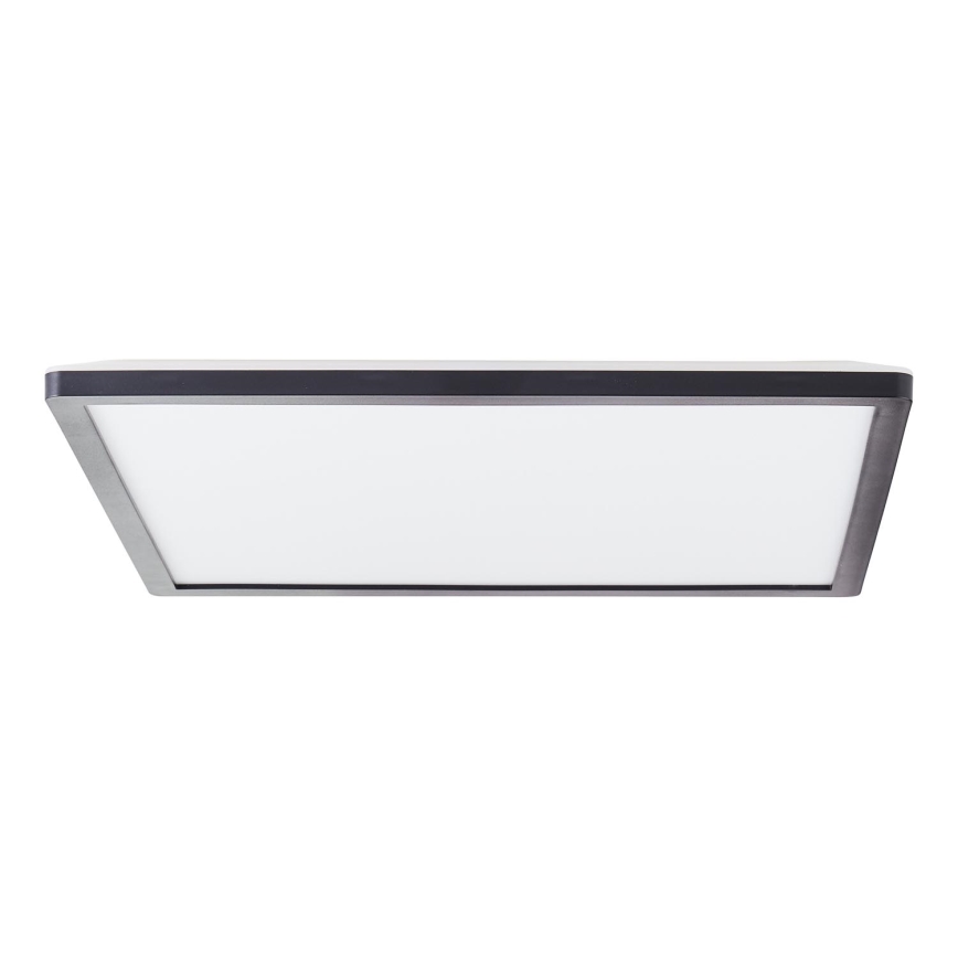 Brilliant - LED Stmievateľné stropné svietidlo SORELL LED/24/230V 3000-6500K 42x42 cm čierna + diaľkové ovládanie