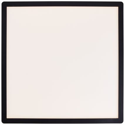 Brilliant - LED Stmievateľné stropné svietidlo SORELL LED/24/230V 3000-6500K 42x42 cm čierna + diaľkové ovládanie