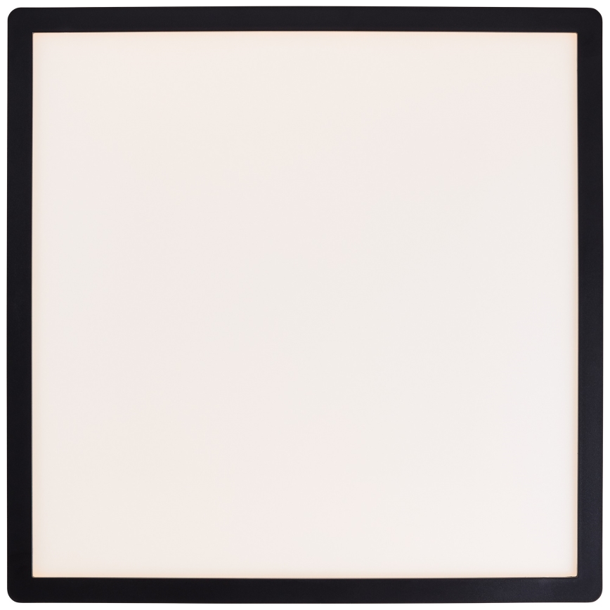 Brilliant - LED Stmievateľné stropné svietidlo SORELL LED/24/230V 3000-6500K 42x42 cm čierna + diaľkové ovládanie