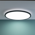Brilliant - LED stmievateľné stropné svietidlo TUCO LED/33W/230V 3000-6500K pr. 50 cm čierne + diaľkové ovládanie