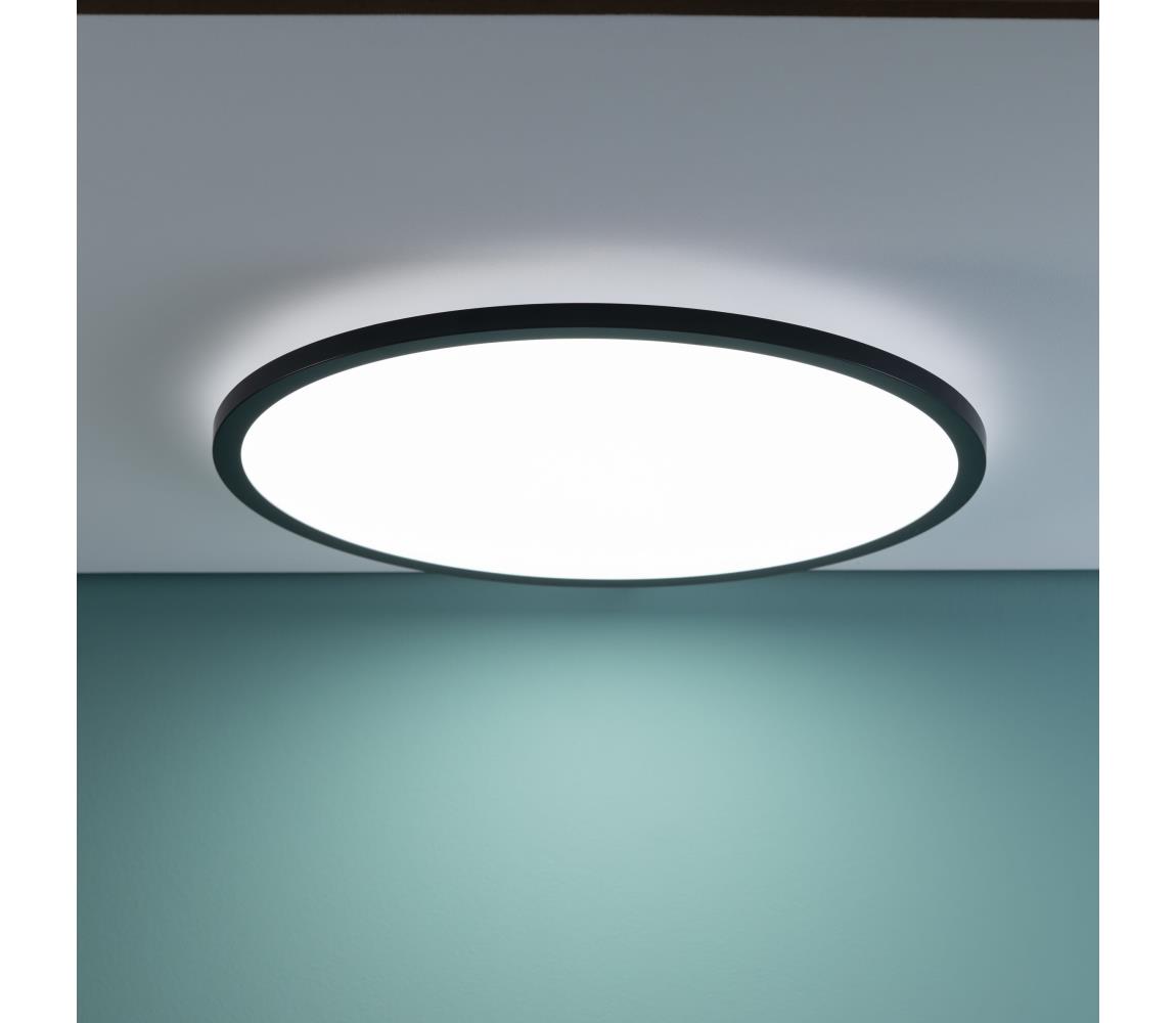 Brilliant - LED stmievateľné stropné svietidlo TUCO LED/33W/230V pr. 50 cm čierne HK19479S76