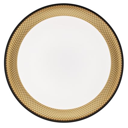 Brilliant - LED Stmievateľné stropné svietidlo WALDO LED/36W/230V 3000-6500K pr. 48,5 cm čierna/zlatá + diaľkové ovládanie
