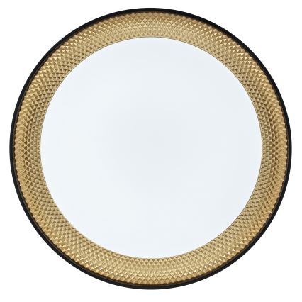 Brilliant - LED Stmievateľné stropné svietidlo WALDO LED/36W/230V 3000-6500K pr. 48,5 cm čierna/zlatá + diaľkové ovládanie
