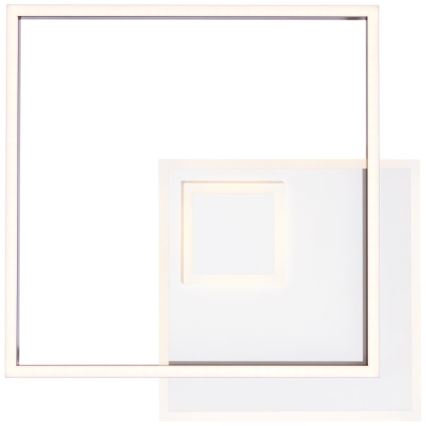 Brilliant - LED Stmievateľné stropné svietidlo IORGO LED/40W/230V 3000K 43,5x43,5 cm biela/čierna