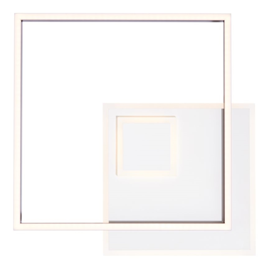 Brilliant - LED Stmievateľné stropné svietidlo IORGO LED/40W/230V 3000K 43,5x43,5 cm biela/čierna
