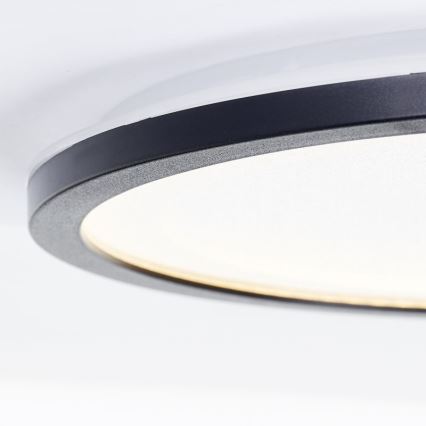 Brilliant - LED Stmievateľné stropné svietidlo MOSAKO LED/20W/230V 2700K pr. 29,5 cm čierna