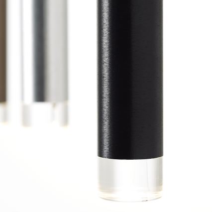 Brilliant - LED stmievateľný závesný luster na lanku CEMBALO LED/60W/230V matný chróm/čierna/hnedá