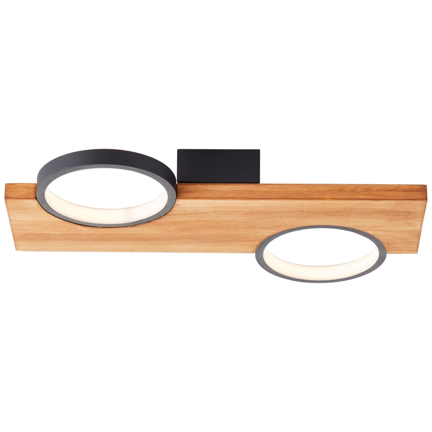 Brilliant - LED Stropné svietidlo CHEESY LED/14W/230V borovica - FSC certifikované