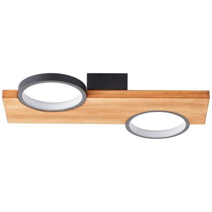 Brilliant - LED Stropné svietidlo CHEESY LED/14W/230V borovica - FSC certifikované