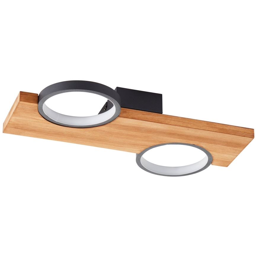 Brilliant - LED Stropné svietidlo CHEESY LED/14W/230V borovica - FSC certifikované