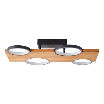 Brilliant - LED Stropné svietidlo CHEESY LED/28W/230V borovica - FSC certifikované