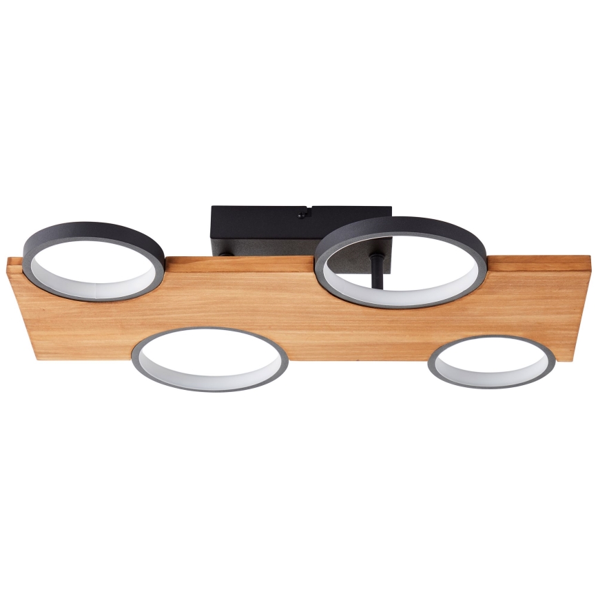 Brilliant - LED Stropné svietidlo CHEESY LED/28W/230V borovica - FSC certifikované
