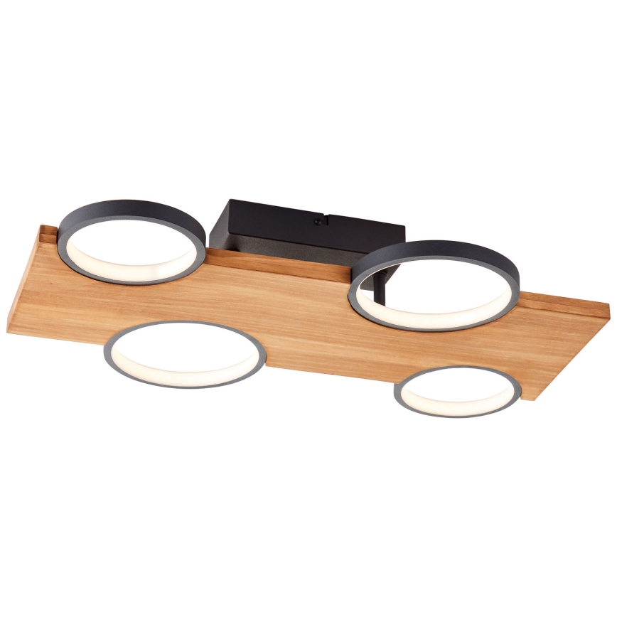Brilliant - LED Stropné svietidlo CHEESY LED/28W/230V borovica - FSC certifikované